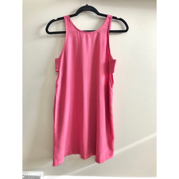 Abercrombie Mauve Mini Cut Out Pink Dress Small - Picture 3 of 7